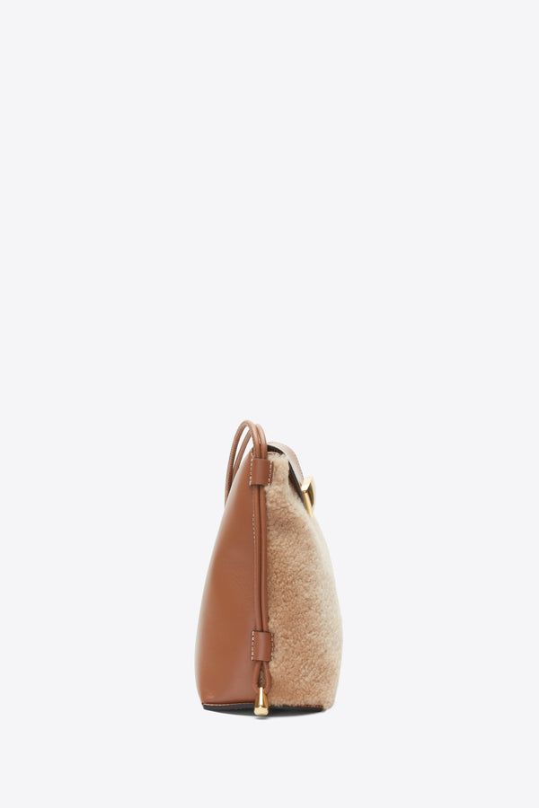 Phillip Lim ID Petite Soft Shoulder Bag IVORY-CAMEL
