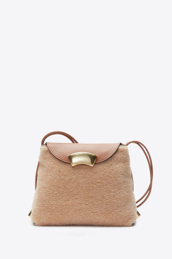 phillip lim ID Petite Soft Shoulder Bag IVORY-CAMEL