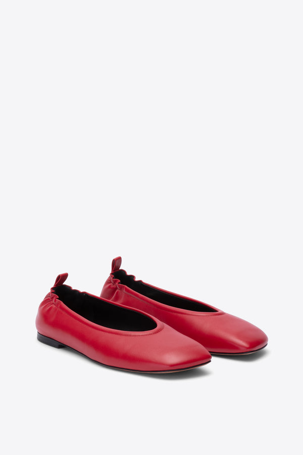 Phillip Lim ID Stretch Back Ballet Flat LIPSTICK RED