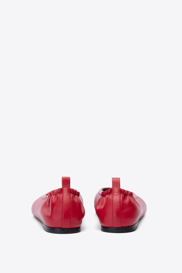 Phillip Lim ID Stretch Back Ballet Flat LIPSTICK RED