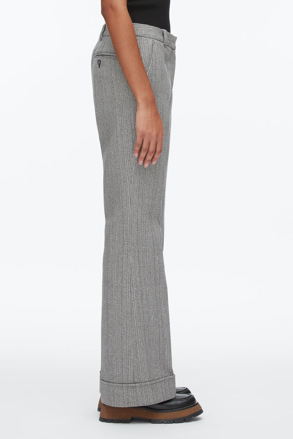 Phillip Lim Jaspé Tailored Flare Trouser GREY MULTI