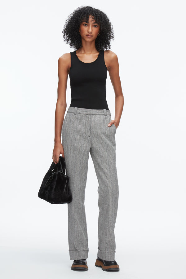 phillip lim Jaspé Tailored Flare Trouser GREY MULTI