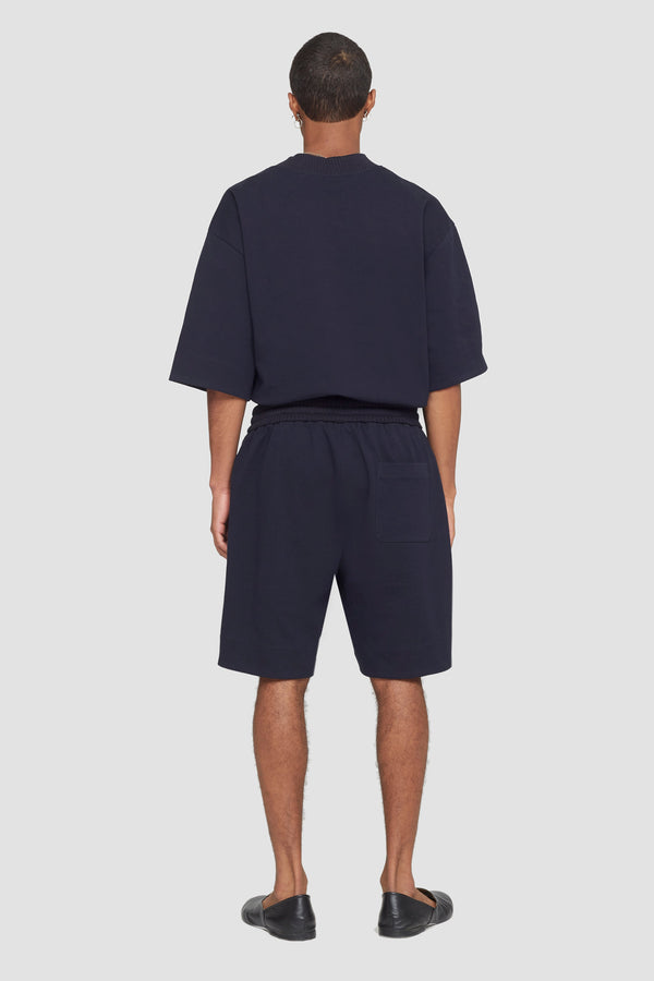 Phillip Lim Knit Waist Jersey Boxer Shorts MIDNIGHT