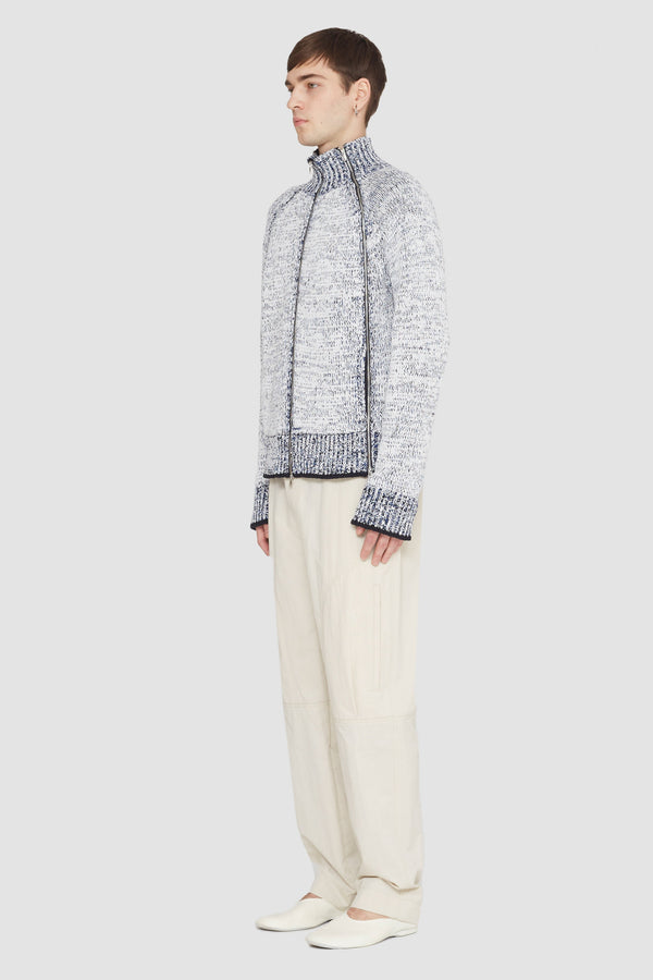 Phillip Lim Long Sleeve Marled Pullover ANTWHT MULTI