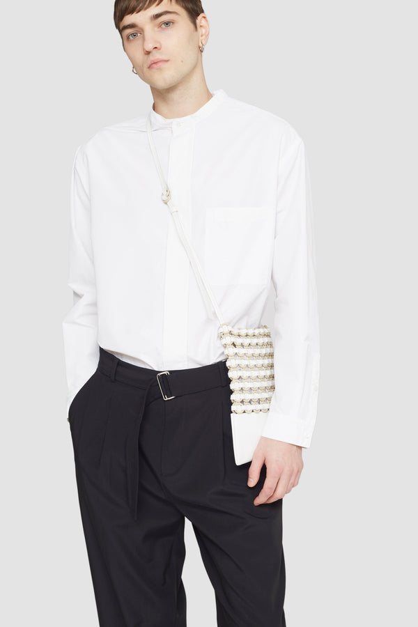 Phillip Lim Belted Drop-Crotch Trousers BLACK