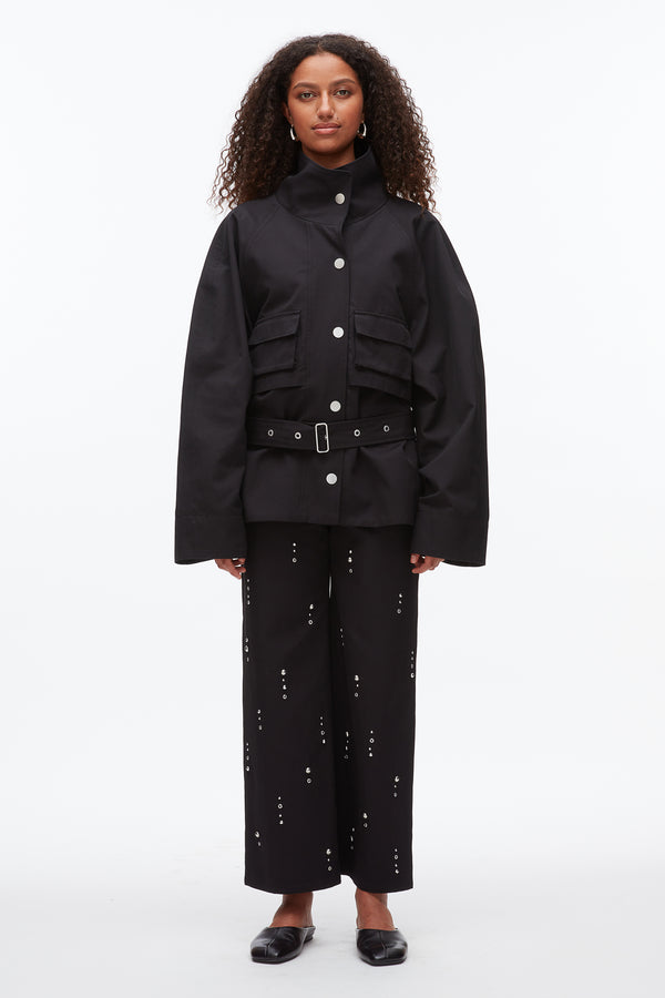 phillip lim Belted Utility Jacket BLACK