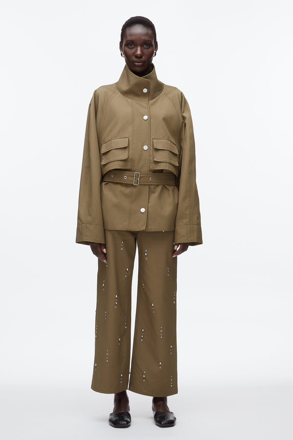 Phillip Lim Belted Utility Jacket CAPER