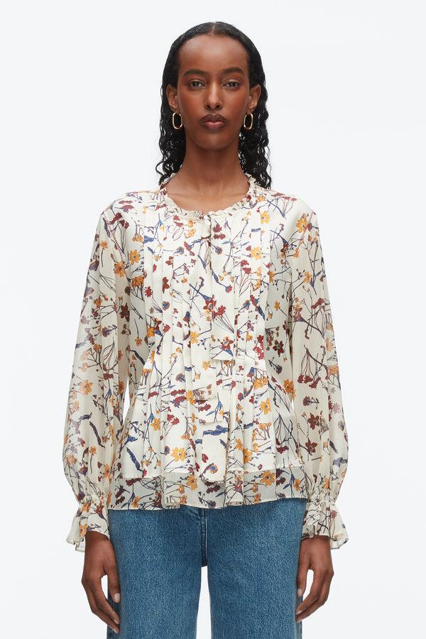 Phillip Lim Bliss Floral Blouse PARCHMENT MULTI