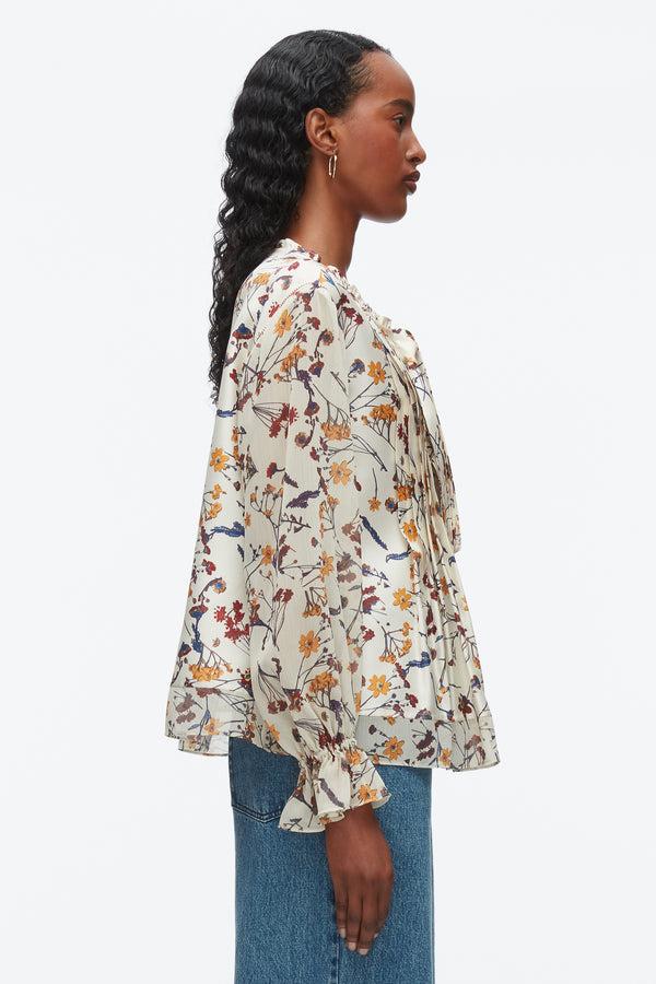 Phillip Lim Bliss Floral Blouse PARCHMENT MULTI