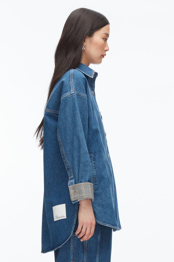 Phillip Lim Denim Shirt Jacket INDIGO