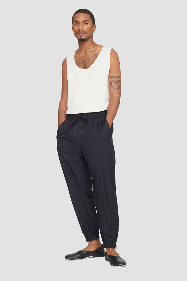 phillip lim Double Closure Track Pant BLACK