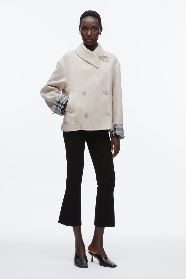 phillip lim Double Face Cropped Peacoat CLOUD