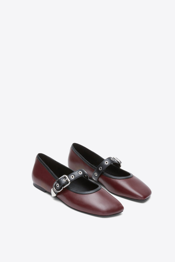 Phillip Lim ID Mary Jane Flat OX BLOOD