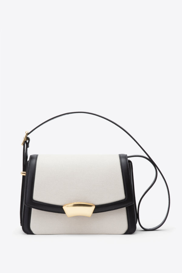 phillip lim ID Medium Shoulder Bag ALMOND-BLK