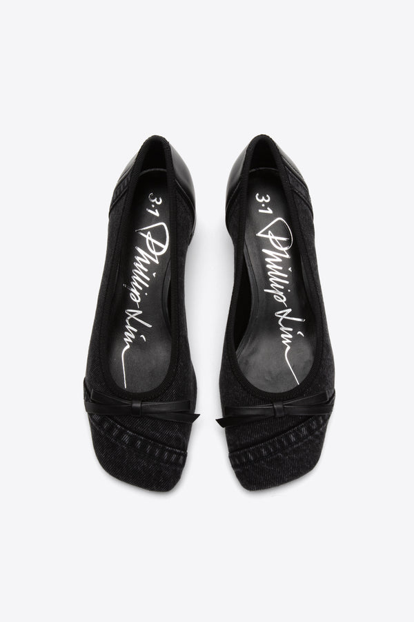 Phillip Lim ID Soft Ballerina Heel WASHED BLK