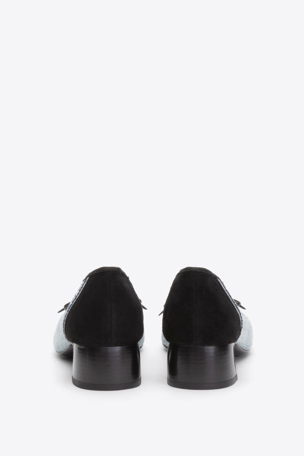 Phillip Lim ID Soft Ballerina Pump BLK-BLUE