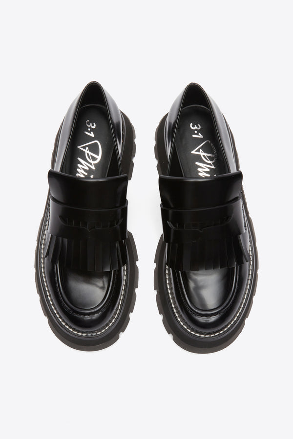 Phillip Lim Kate Tassel Loafer BLACK