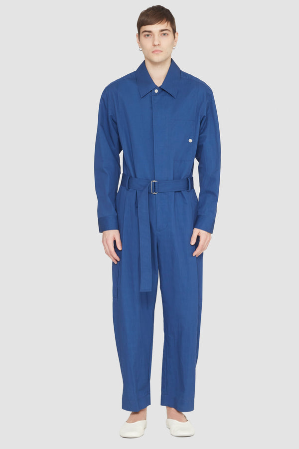 Phillip Lim Long-Sleeve Jumpsuit BLUE