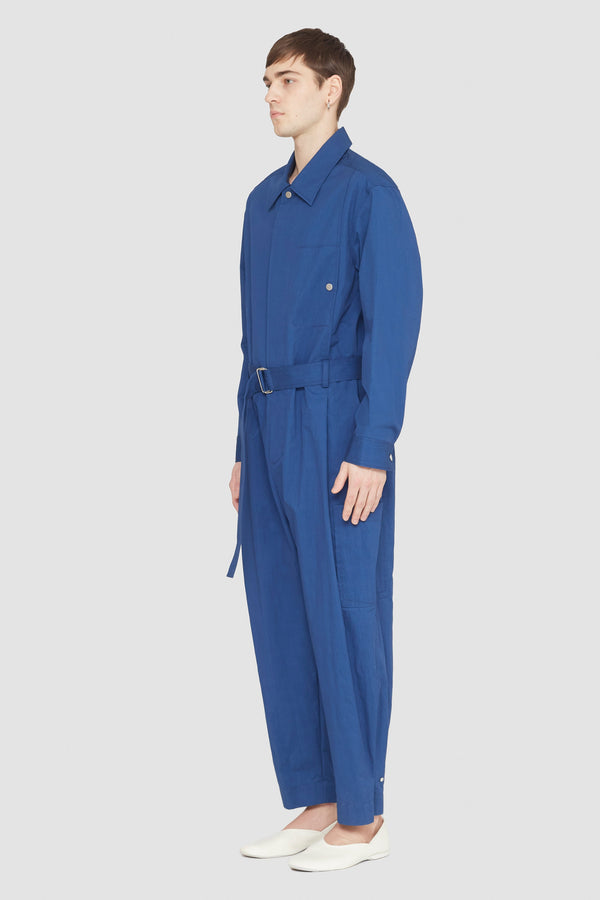 Phillip Lim Long-Sleeve Jumpsuit BLUE