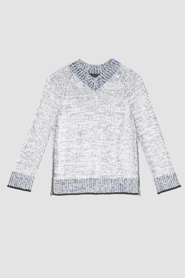 Phillip Lim Marl-Knit Jumper ANTWHT MULTI