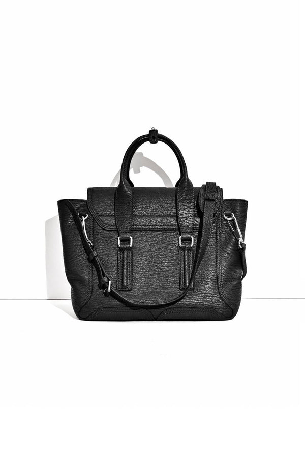 Phillip Lim Medium Pashli Satchel BLK-NICKEL