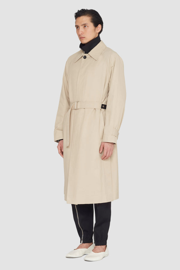 Phillip Lim Mid-Length Belted Trench Coat KHAKI