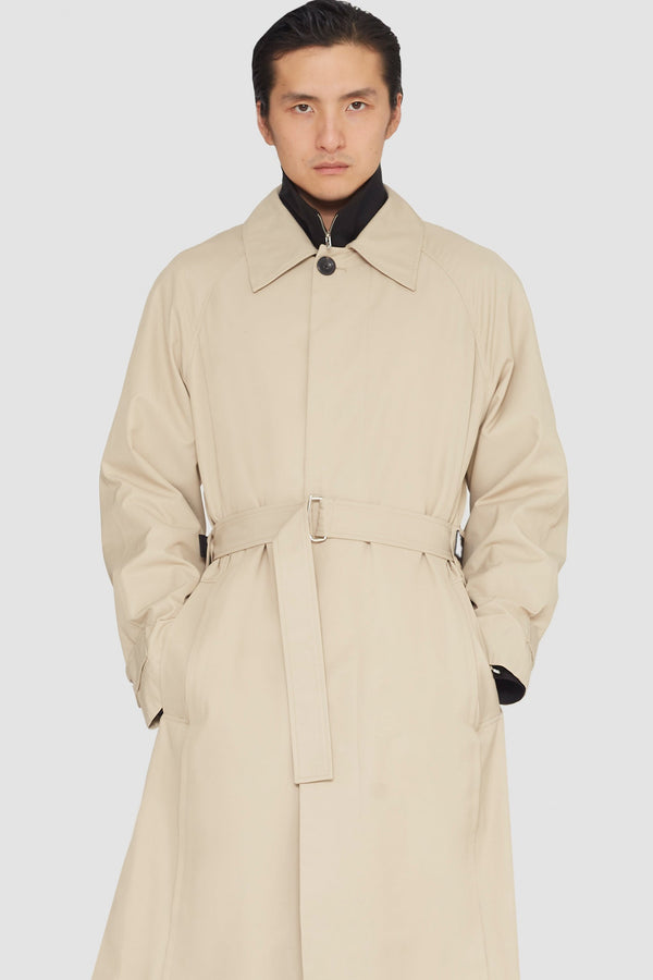 Phillip Lim Mid-Length Belted Trench Coat KHAKI
