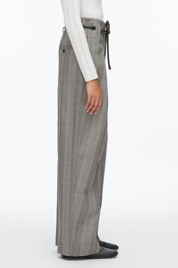 Phillip Lim Origami Wide Leg Pant BLK MULTI