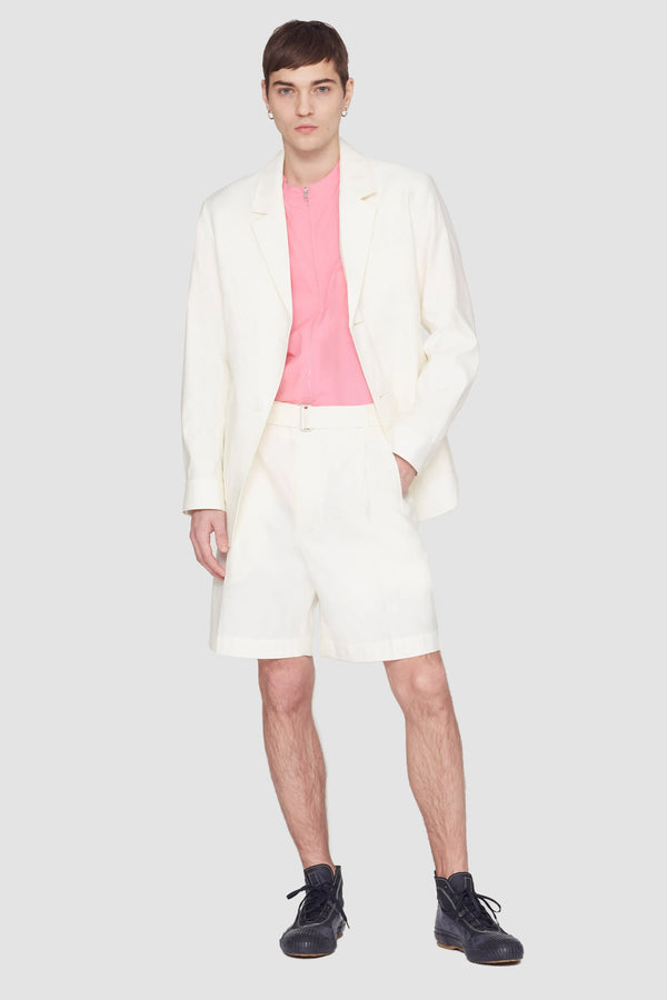 phillip lim Pleated Belted Short ANT. WHITE