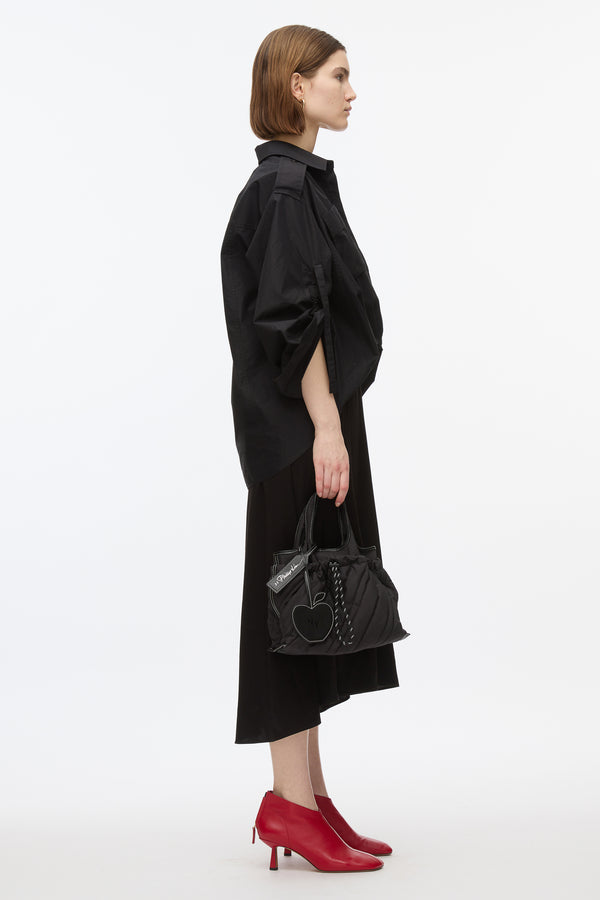 Phillip Lim Quilted Mini Market Tote BLACK