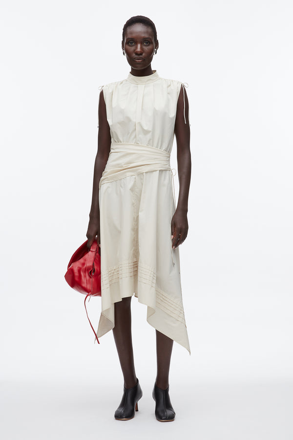 phillip lim Ruched Handkerchief Dress STONE