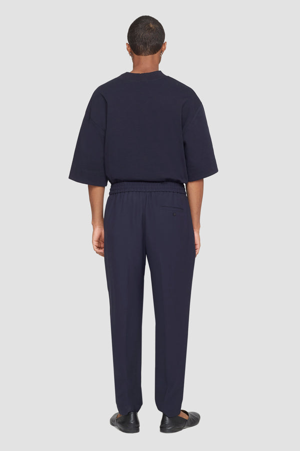 Phillip Lim Single Pleat Tapered Trousers NAVY