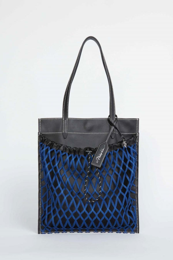 phillip lim Slim Net Tote BLK MULTI