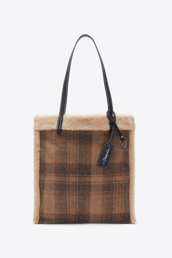 phillip lim Slim Tote BROWN MULTI