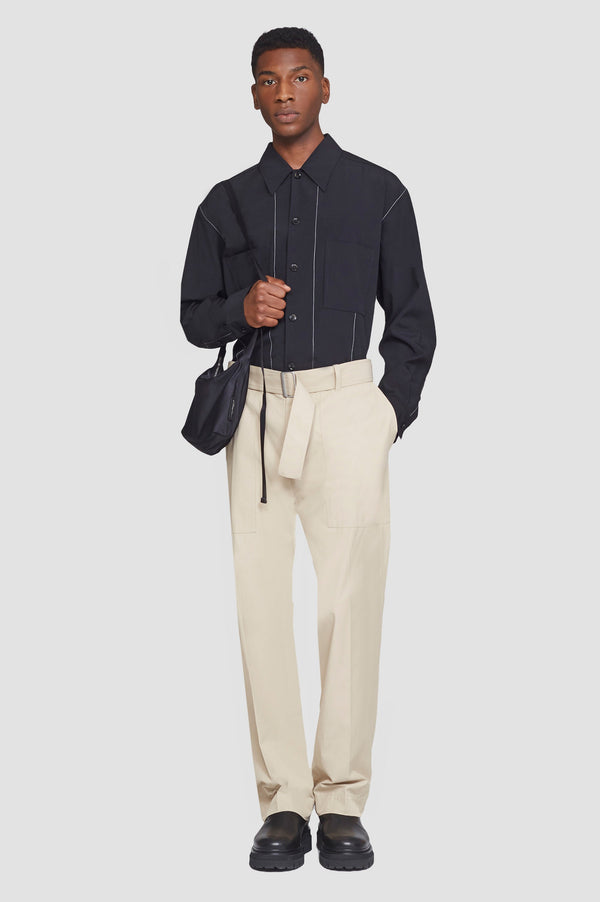 phillip lim Straight Leg Trouser KHAKI