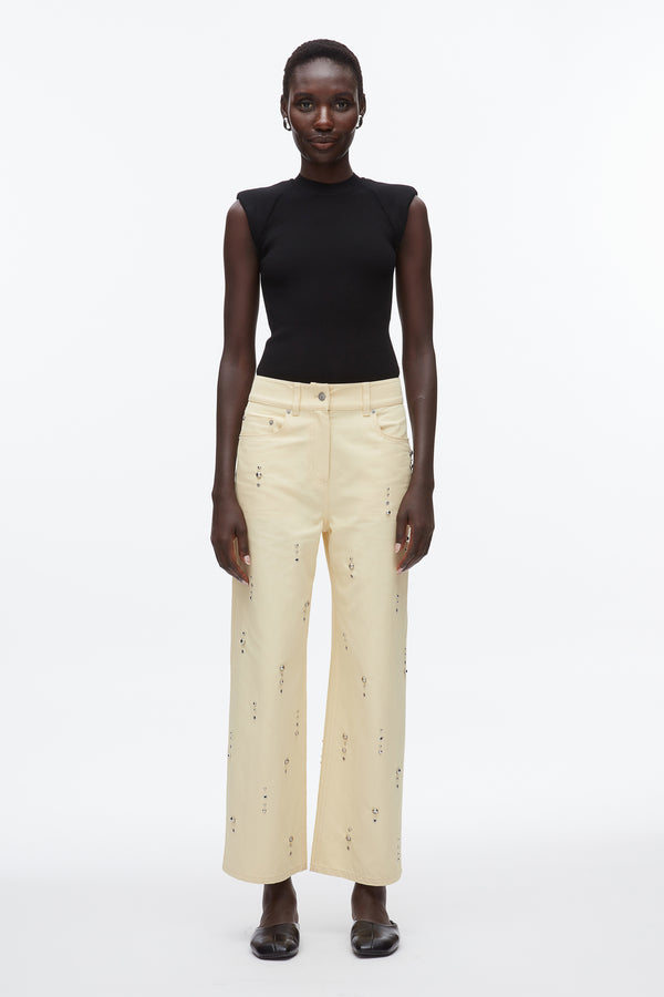 Phillip Lim Stud Embellished Wide Leg Pant GINKO