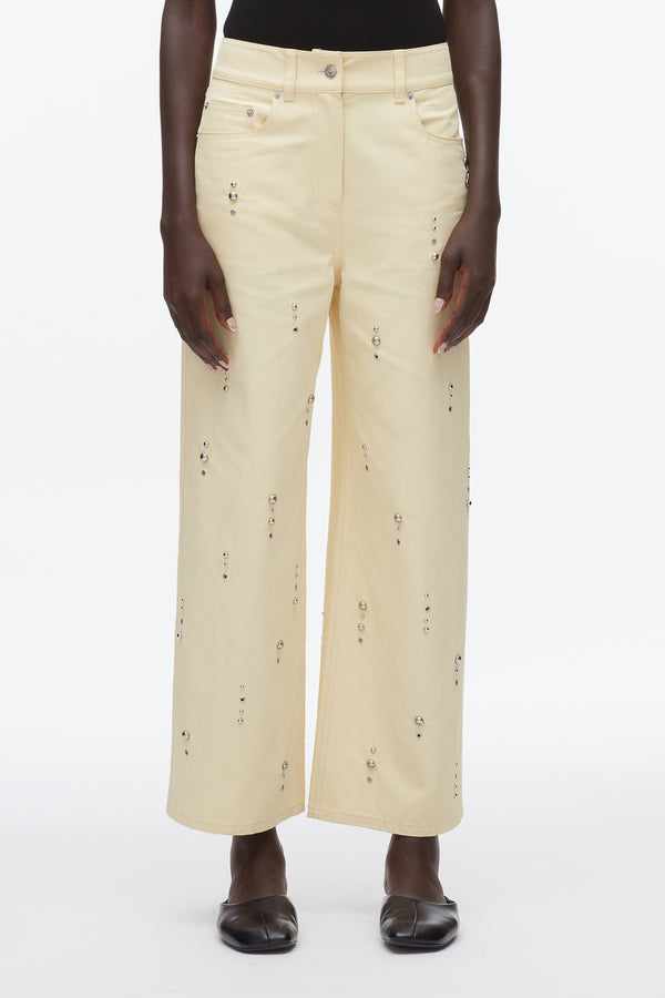 Phillip Lim Stud Embellished Wide Leg Pant GINKO
