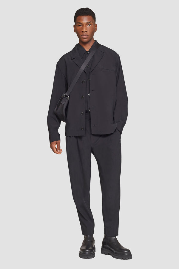 phillip lim Unconstructed Shirt Jacket BLACK