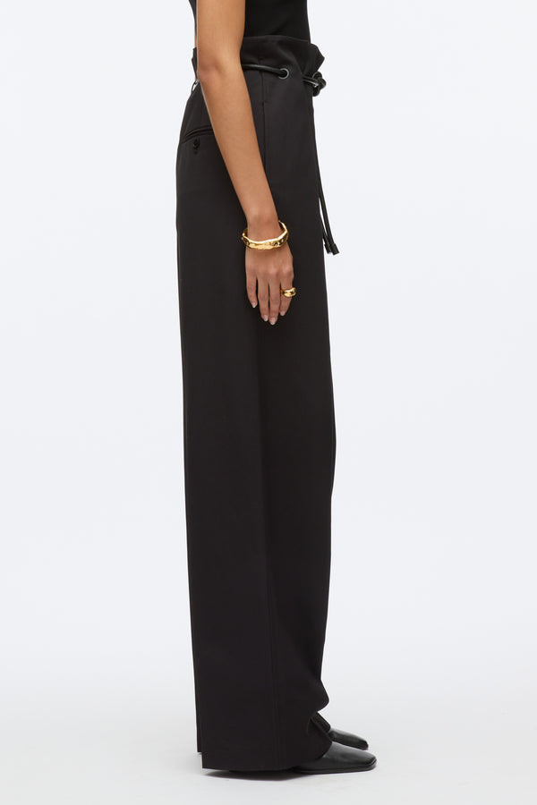 Phillip Lim Wide Leg Origami Pant BLACK