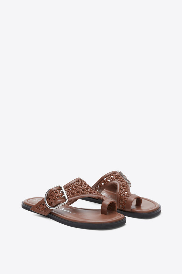 Phillip Lim Z-Strap Macrame Sandal COCOA
