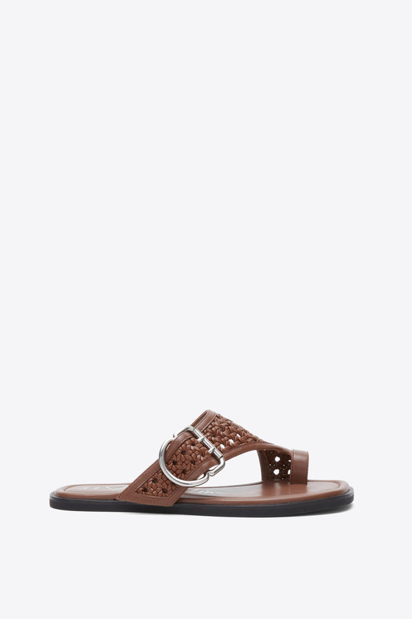 phillip lim Z-Strap Macrame Sandal COCOA