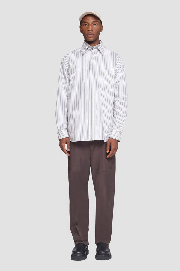 Phillip Lim Relaxed Fit Long Sleeve Shirt CLAY MULTI