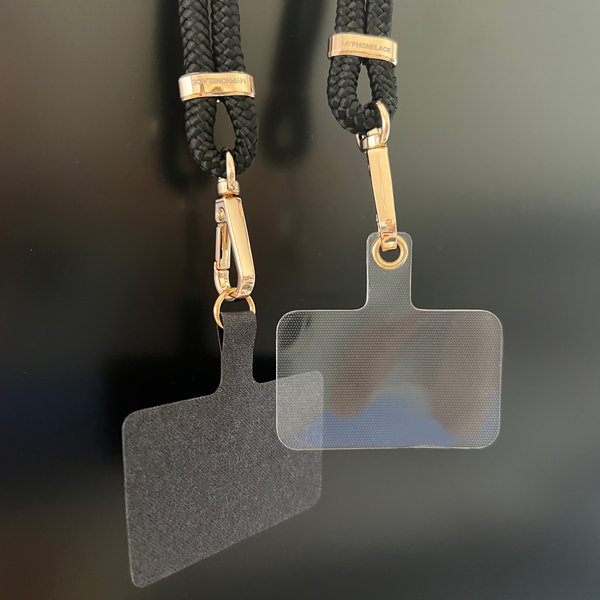 Phonelace Colorful Confetti Phone Strap - Gold Metals