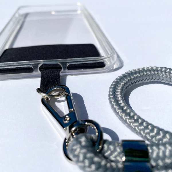 Phonelace Cell Phone Patch - Black Fabric