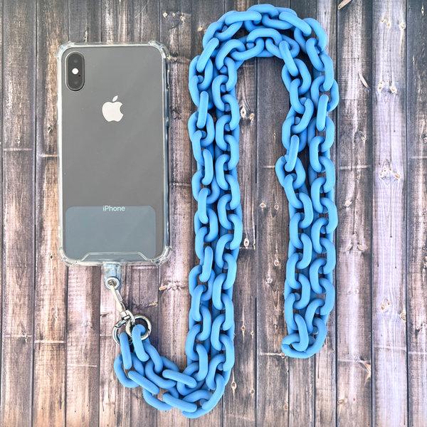Phonelace Chain Link Phone Strap Blue