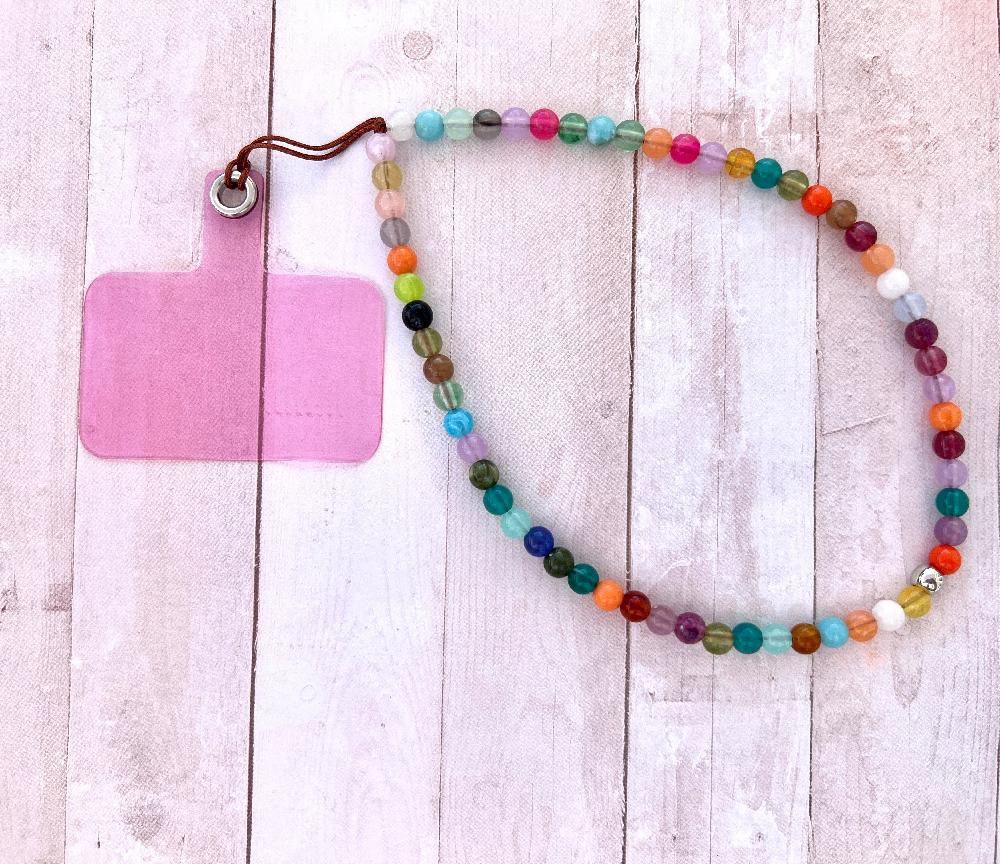 phonelace Colorful Beaded Wristlet Phone Strap