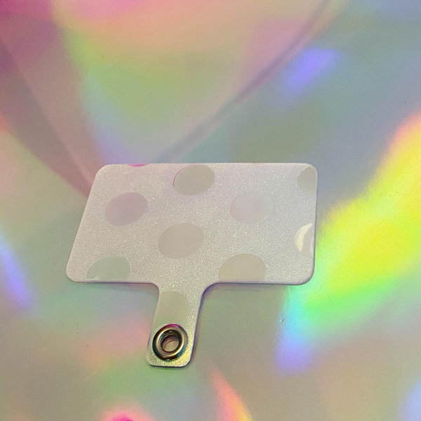 Phonelace Connector Patch - Holographic Bubble