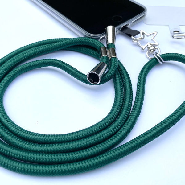 Phonelace Emerald Green - Star Swivel Lanyard