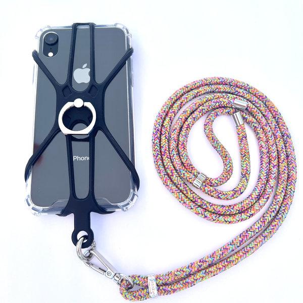 Phonelace Phone Strap Silicon Holder - Confetti