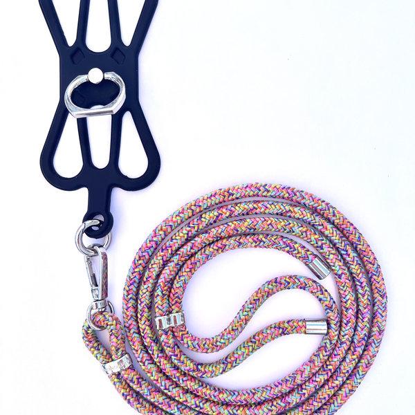 phonelace Phone Strap Silicon Holder - Confetti